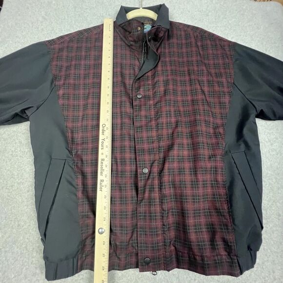 Forresters Rainshedder Jacket Mens Large Plaid Shell Water Repellent Made USA - Picture 9 of 14